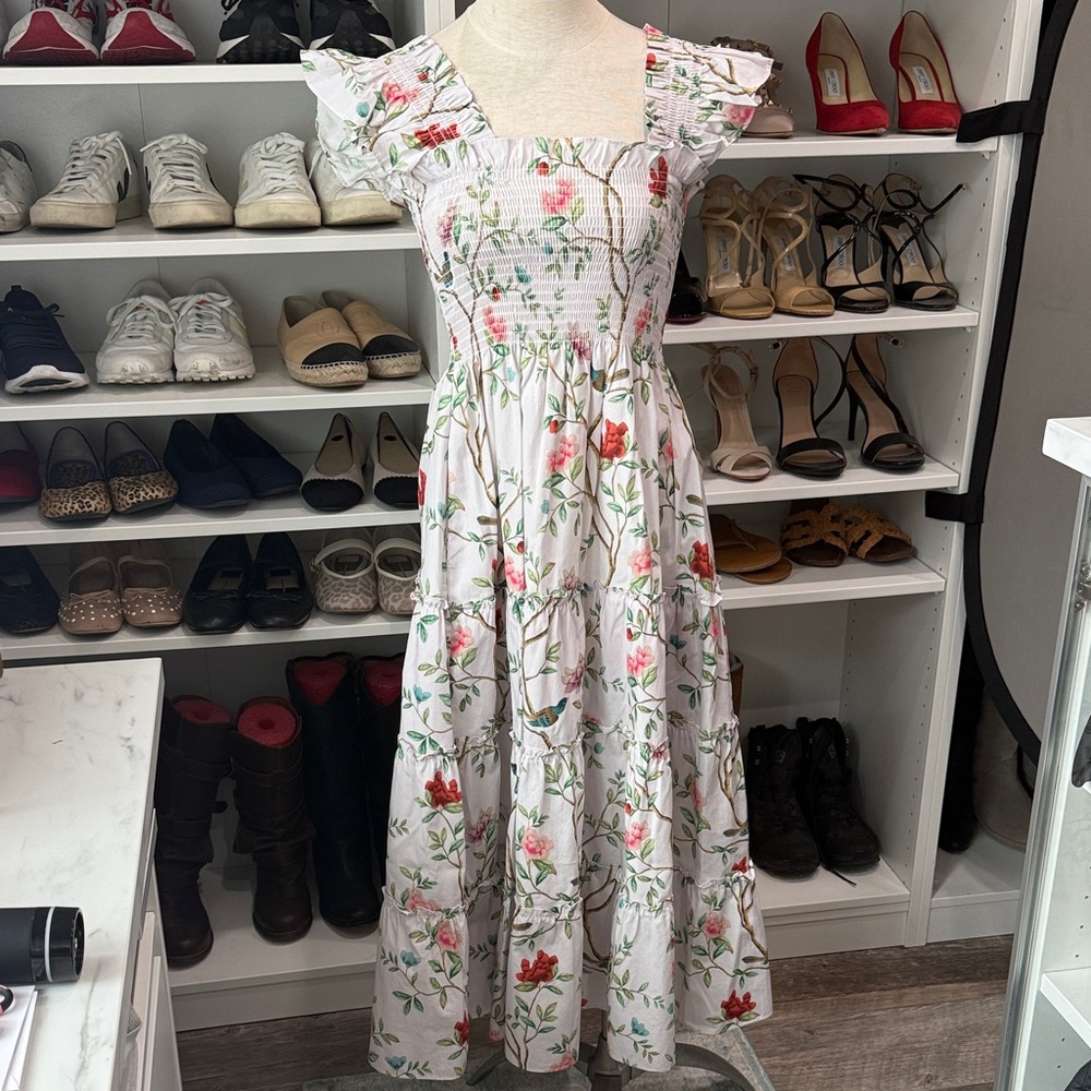 Hill House Home Floral Ellie Nap Dress XXS Excellent Condition